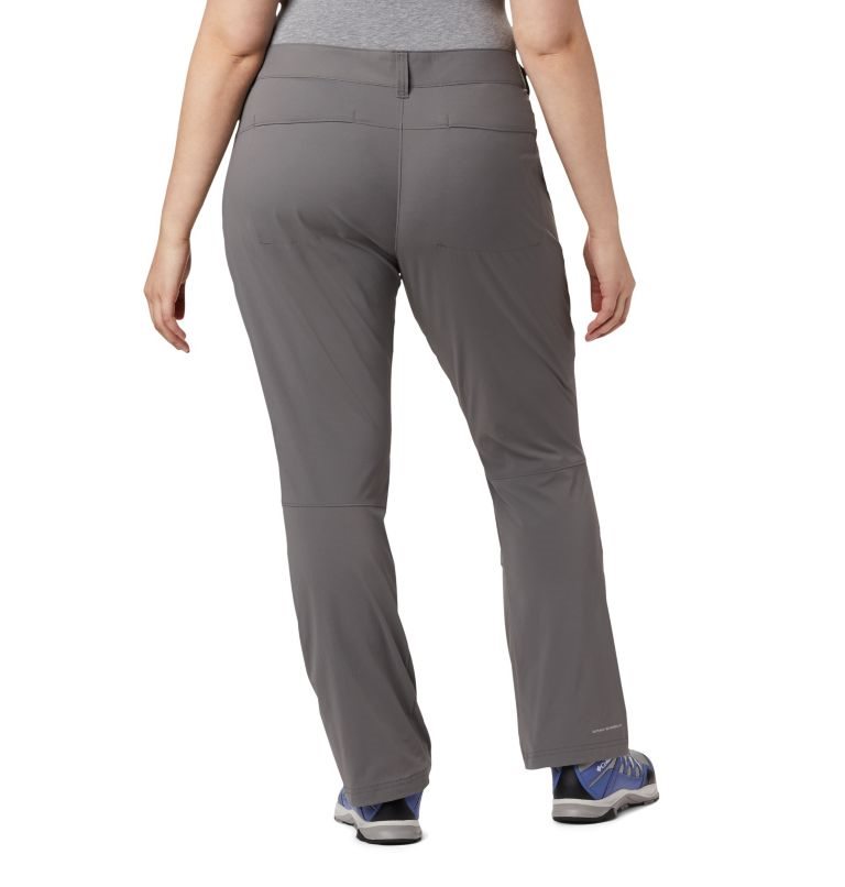 Pantaloni Columbia Saturday Trail Stretch Dama Gri | Plus Size SEM801AZQ